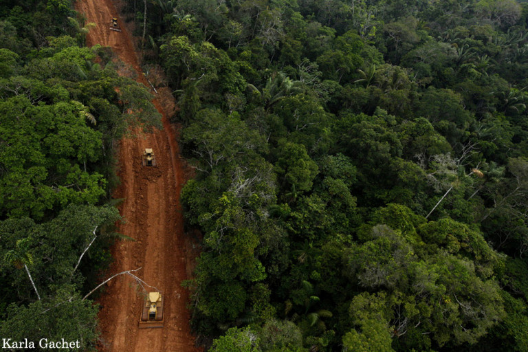 Block 31, Petro Amazonas building "Ecological Trail" into the Yasuni Park South of the Tiputini to most likely "pave the way" to tap the ITT